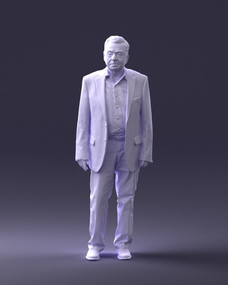 Old man 0049 3D model_34