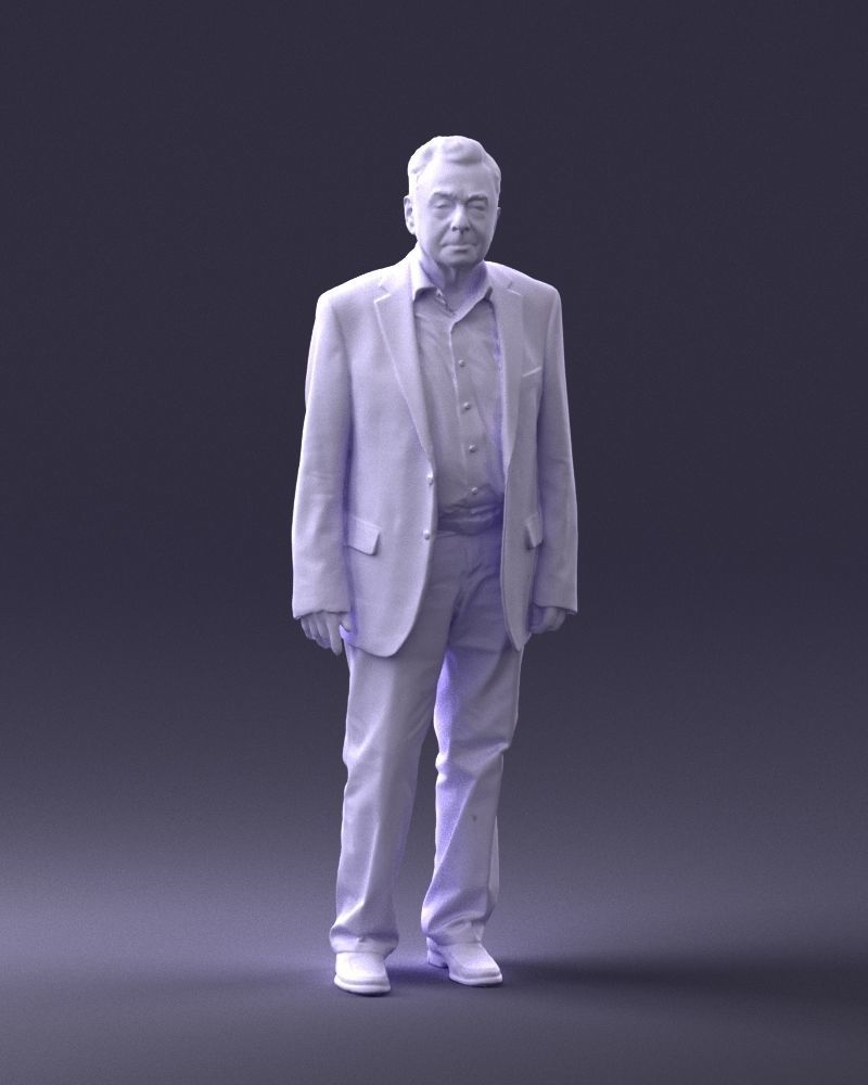 Old man 0049 3D model_4