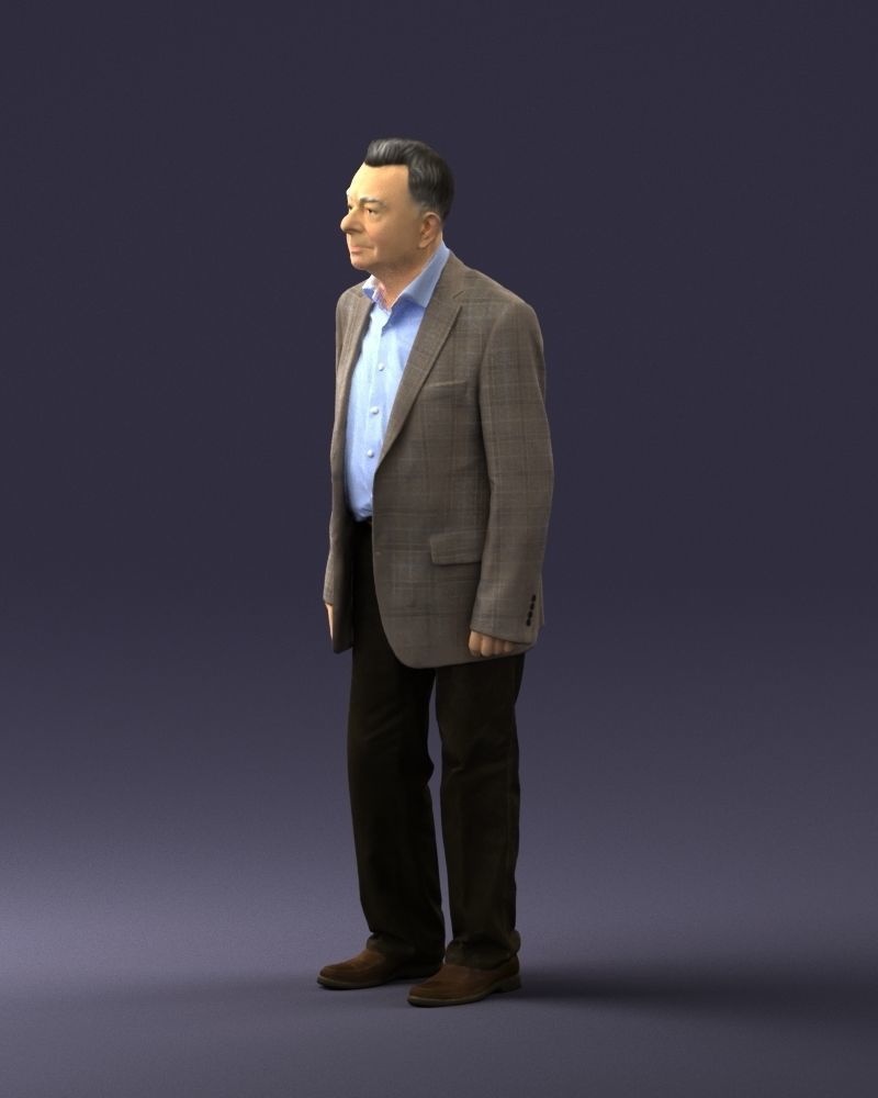 Old man 0049 3D model_27