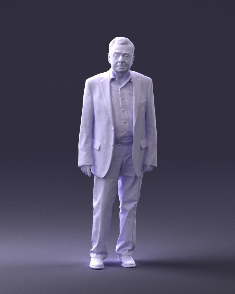 Old man 0049 3D model_37