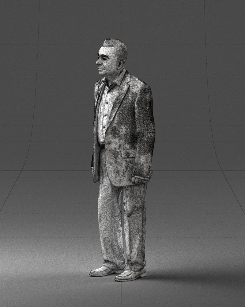 Old man 0049 3D model_29