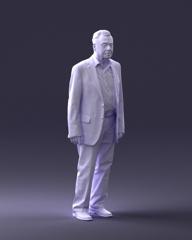 Old man 0049 3D model_7