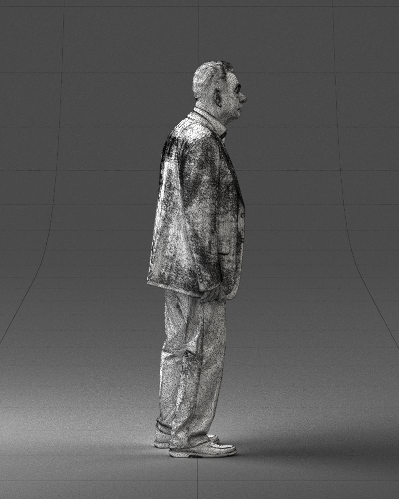 Old man 0049 3D model_14