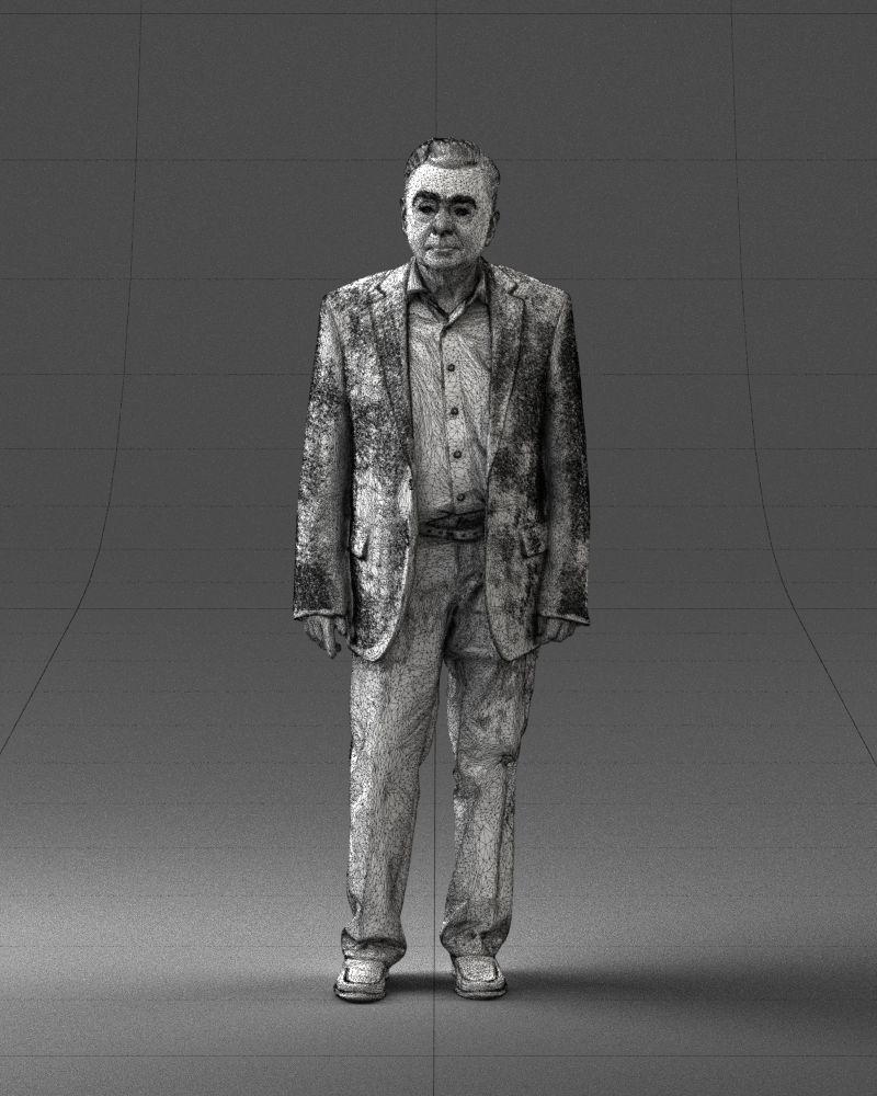 Old man 0049 3D model_35