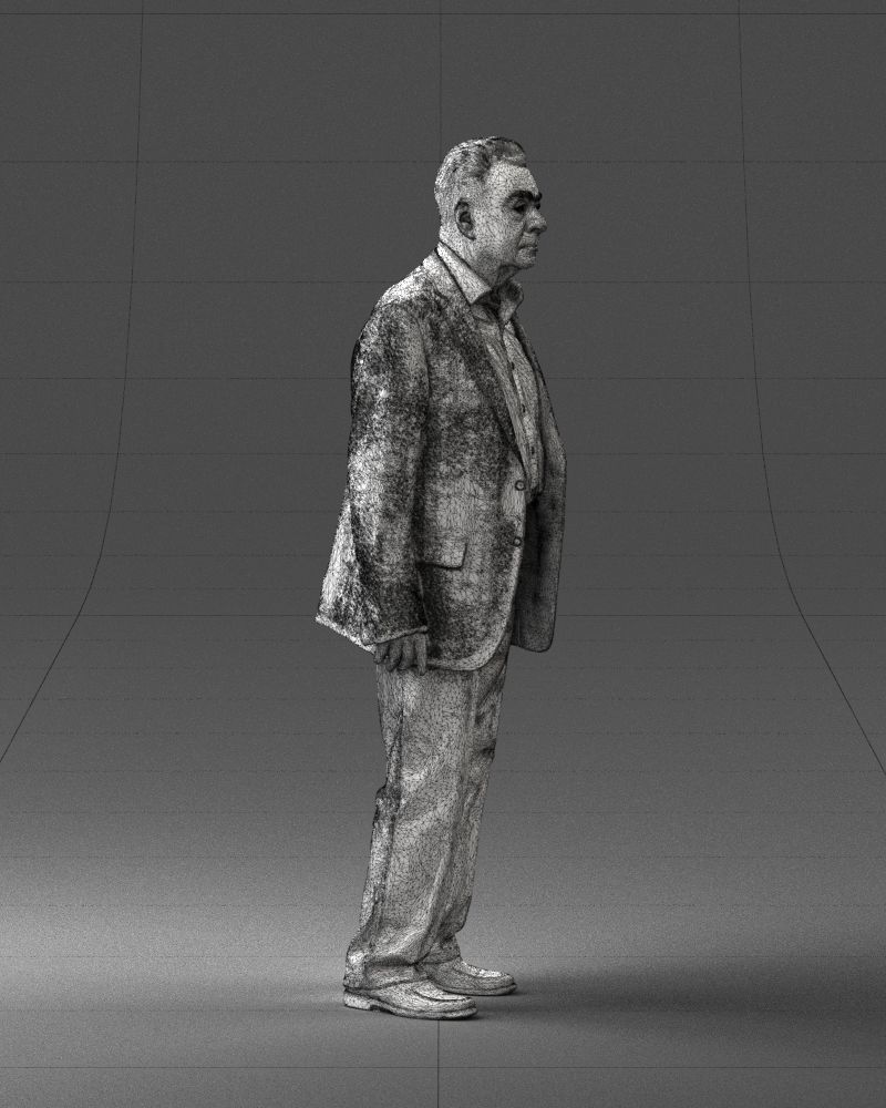 Old man 0049 3D model_11