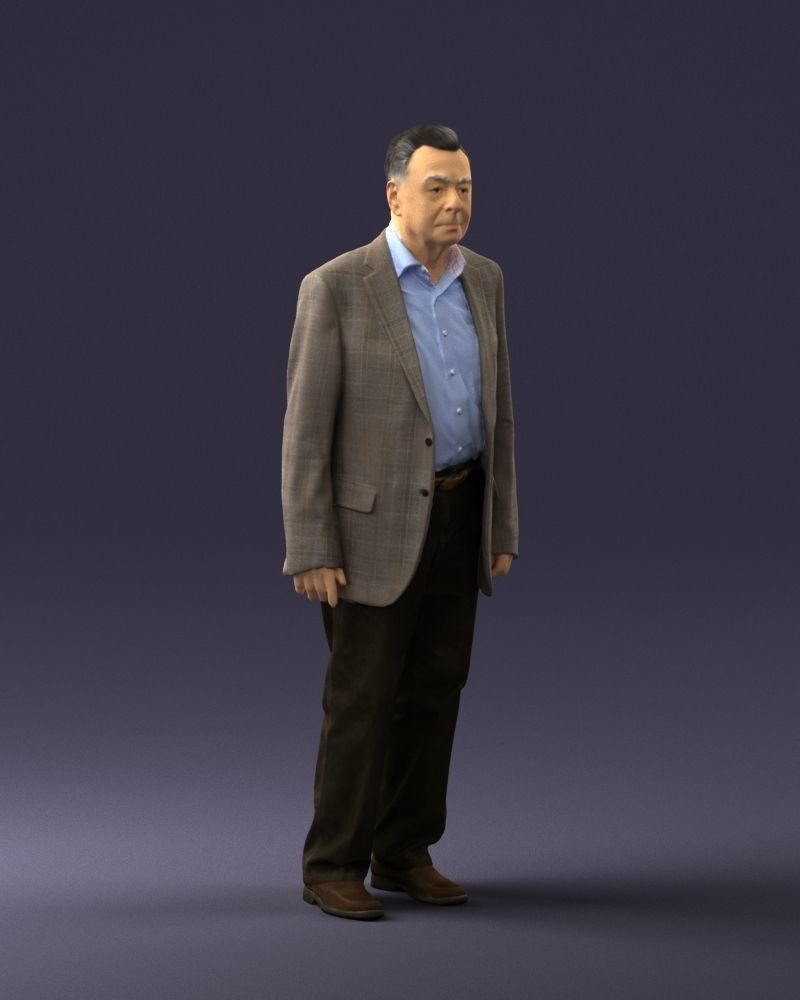 Old man 0049 3D model_6