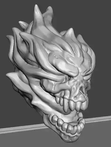 Custom Ghost Rider Head