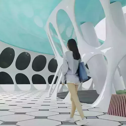 Architecture design Free 3D model