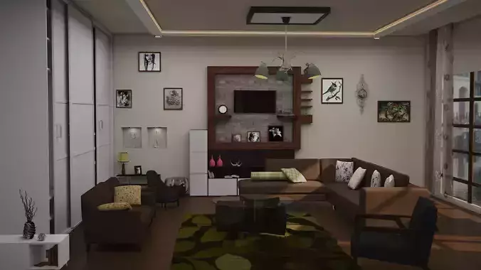 Interior Living Room