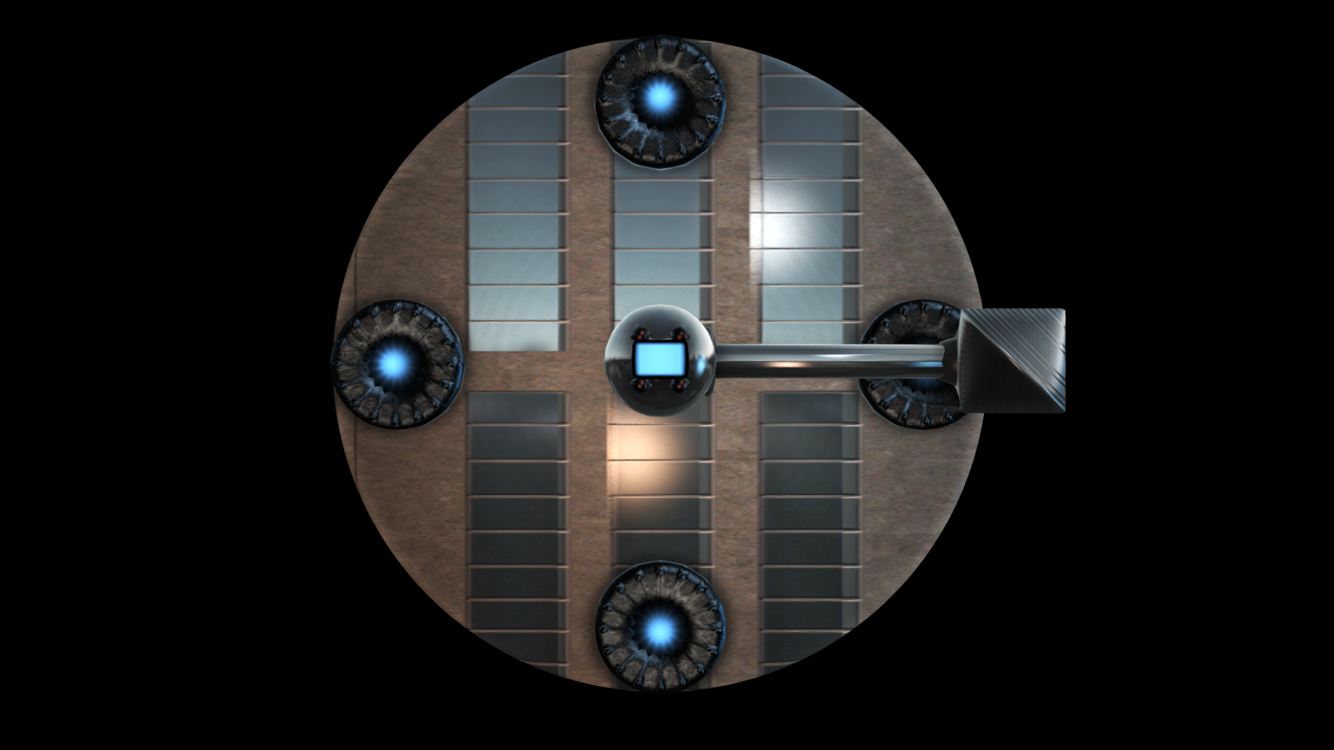 Teleport Station 3D model_1