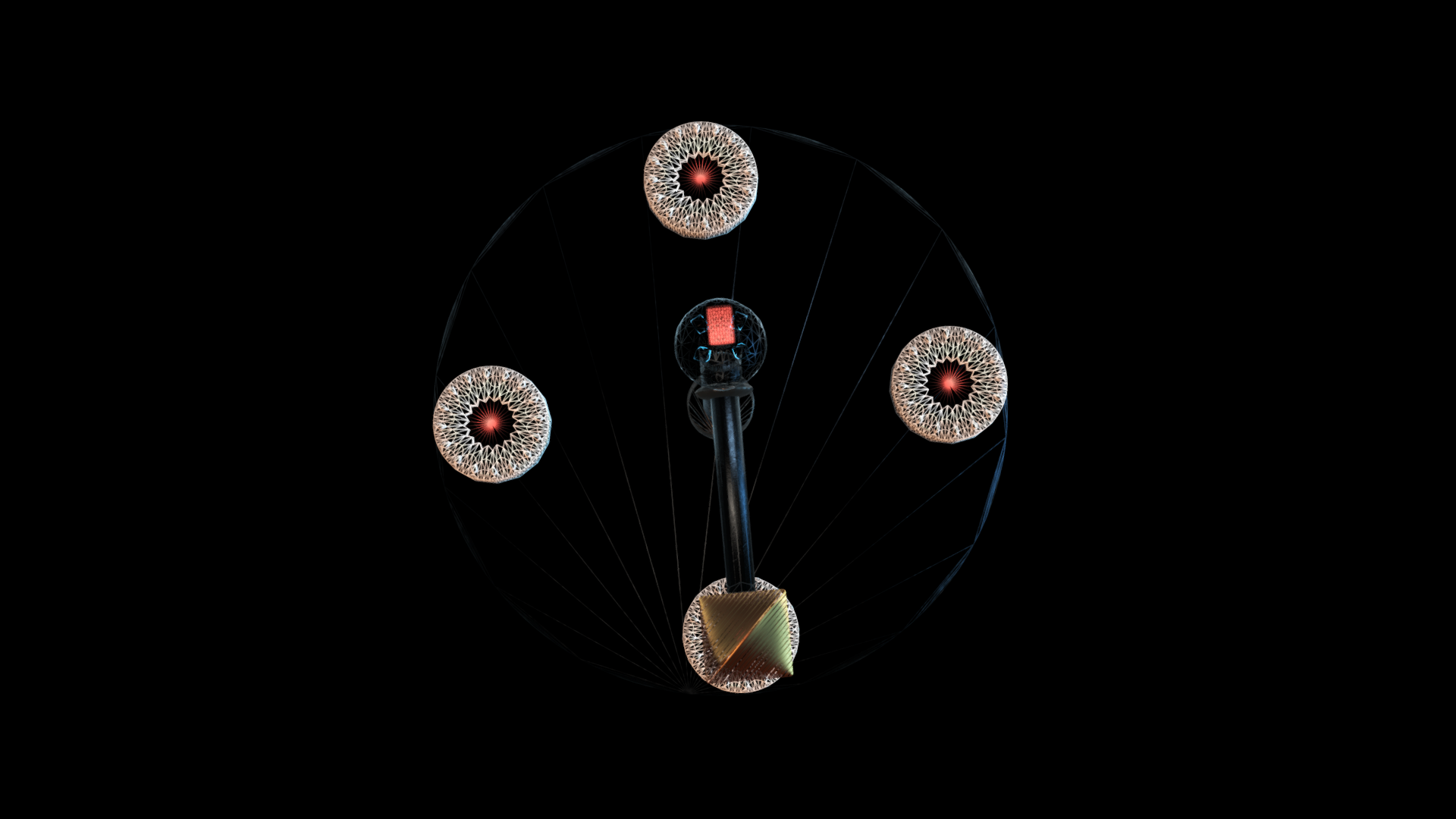 Teleport Station 3D model_7