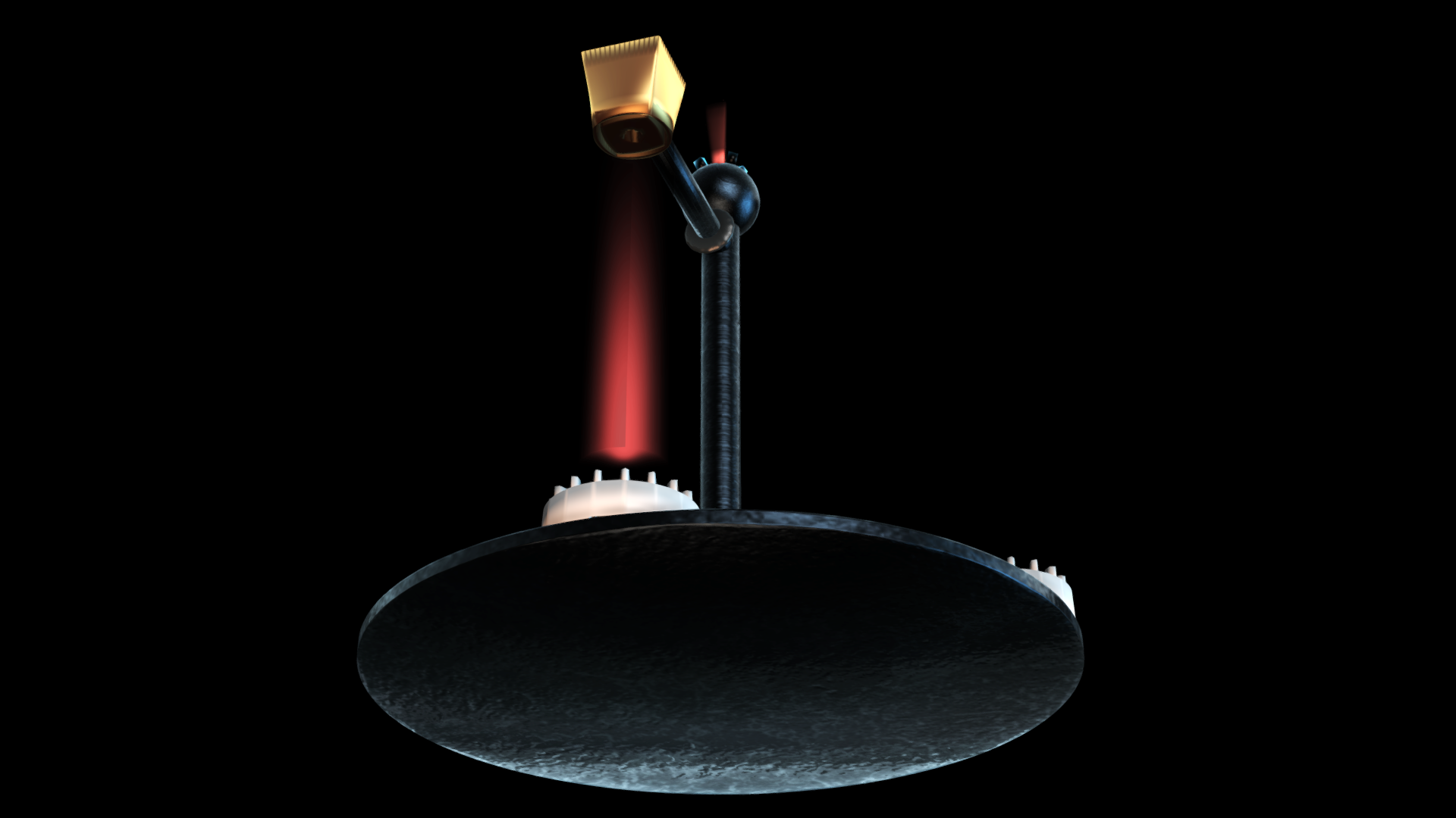 Teleport Station 3D model_4
