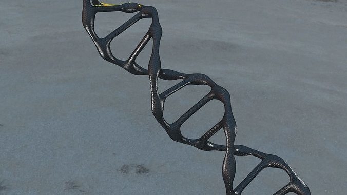 Molecul DNA 3D model