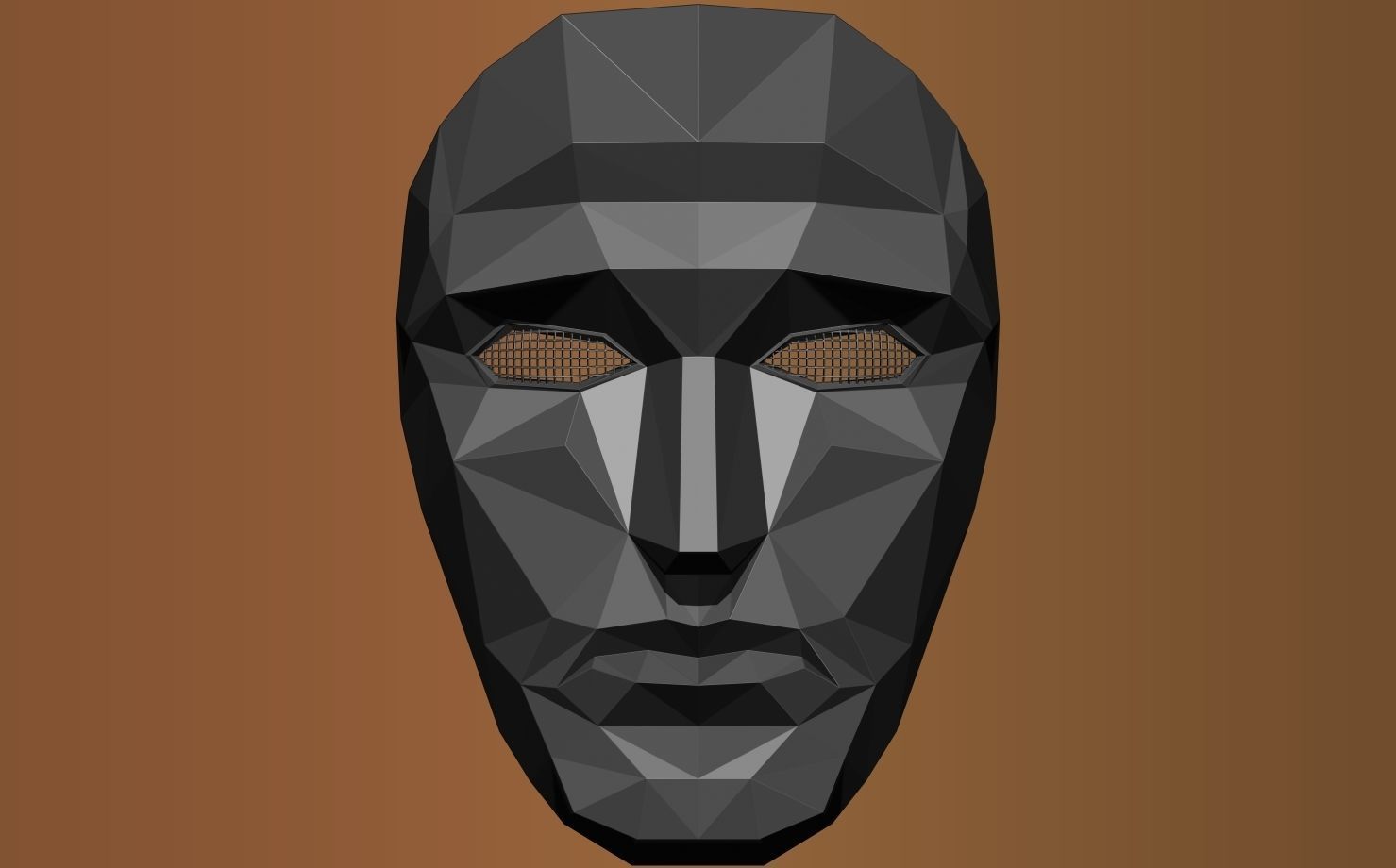 SQUID GAME 2 MASKS  3D print model_3