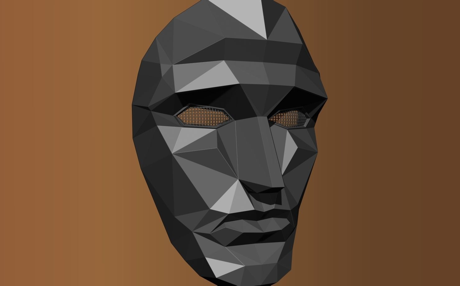 SQUID GAME 2 MASKS  3D print model_2