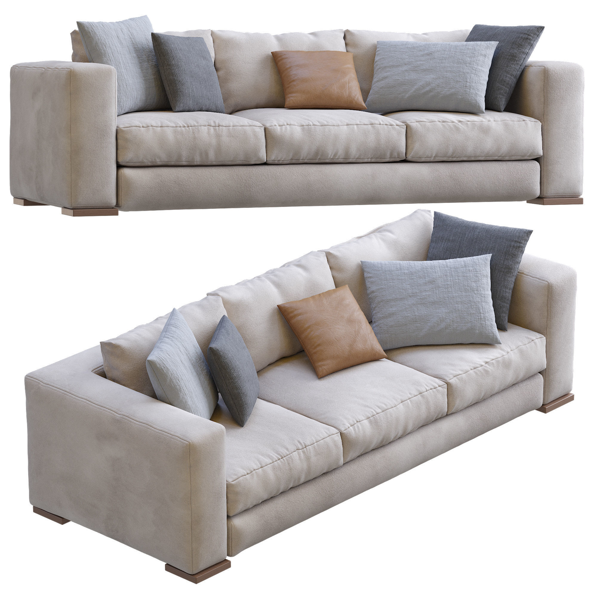 Sofa Arthur By Jesse 3D model_5