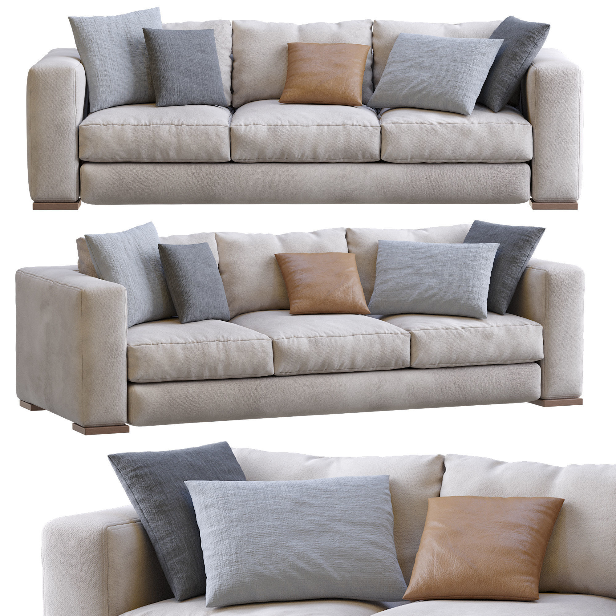 Sofa Arthur By Jesse 3D model_14