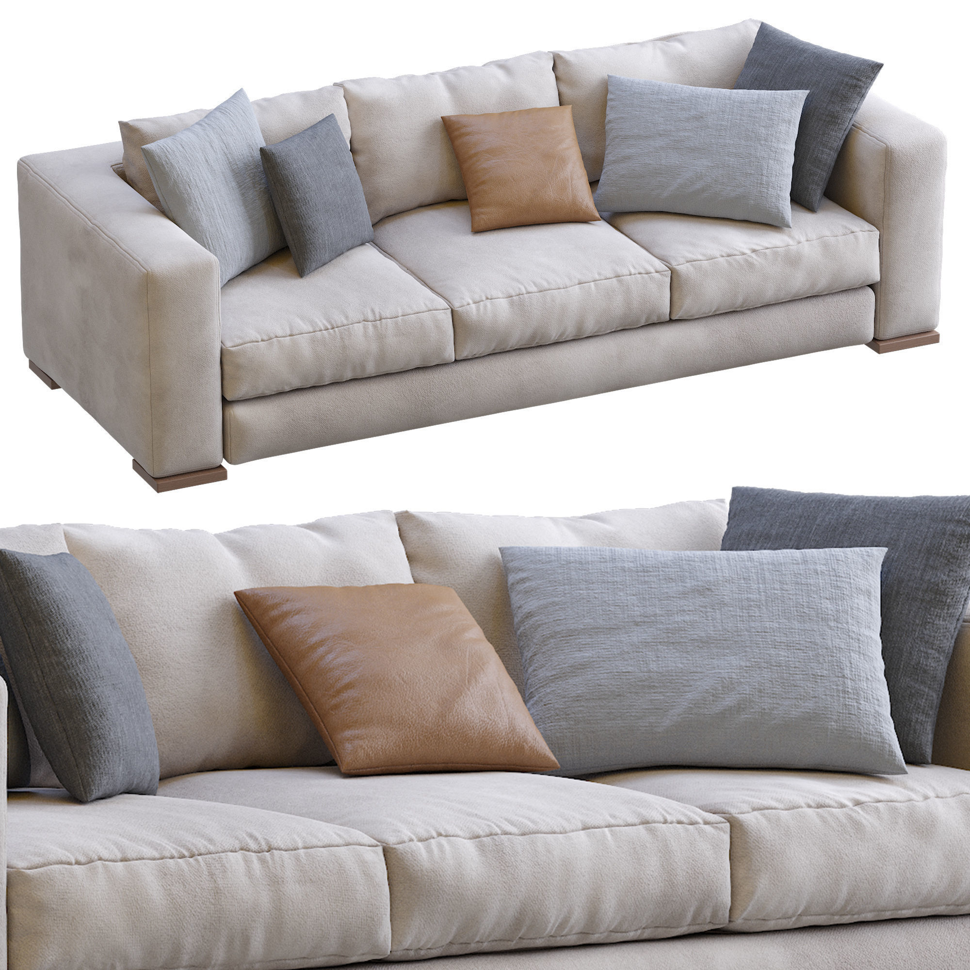 Sofa Arthur By Jesse 3D model_22