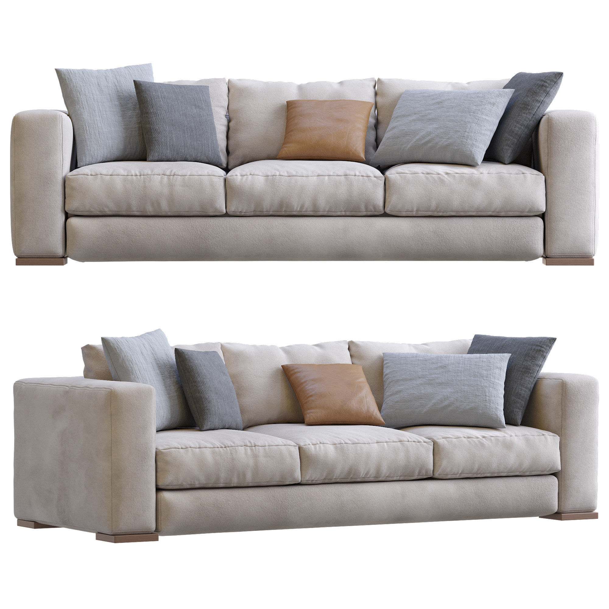 Sofa Arthur By Jesse 3D model_28