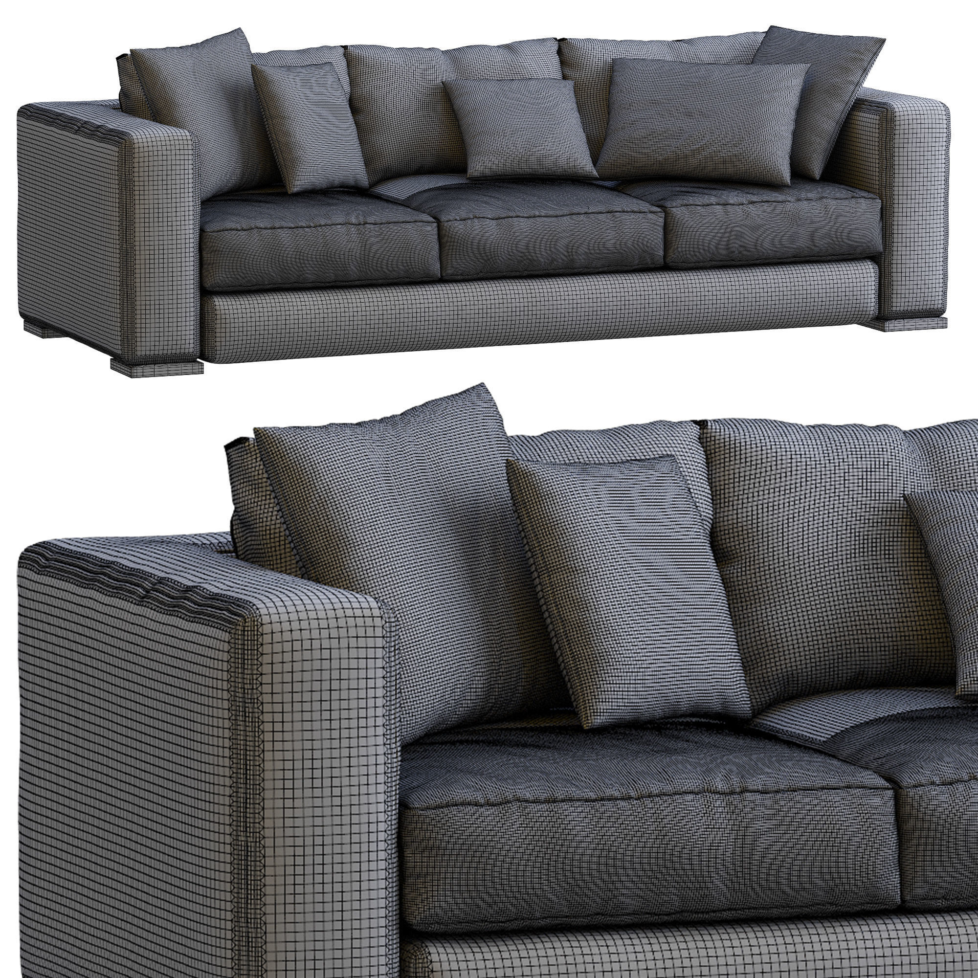 Sofa Arthur By Jesse 3D model_23