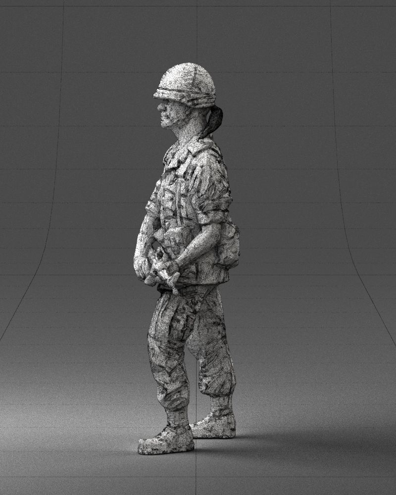 Warrior 0303-11 3D Print Ready 3D print model_17