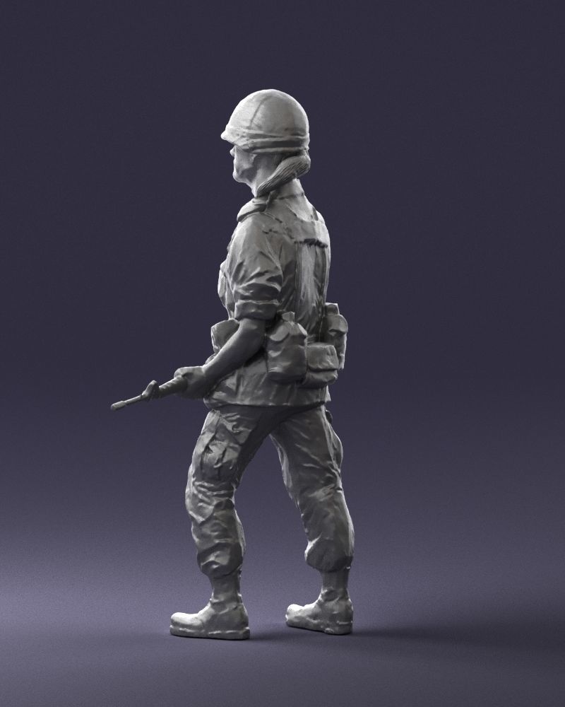Warrior 0303-11 3D Print Ready 3D print model_14