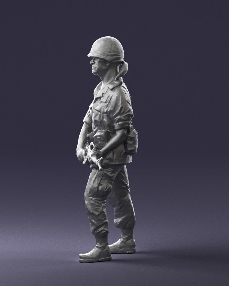 Warrior 0303-11 3D Print Ready 3D print model_16