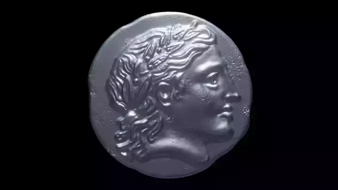 Orpheus coin print model 3D print model
