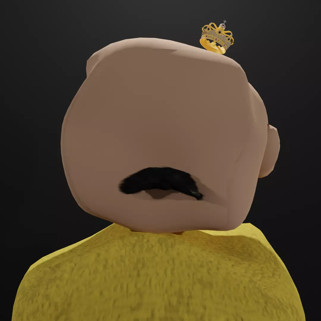 tyuyttg cartoon character Free 3D model