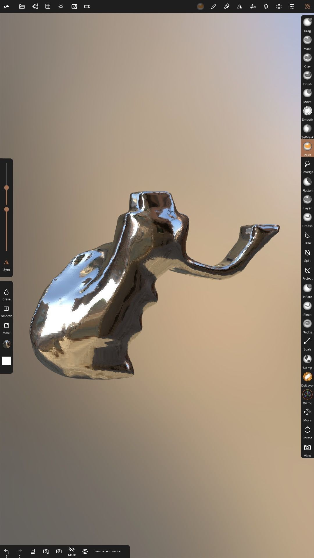 SPEARGUN GRIP Right Handle 3D print model_1