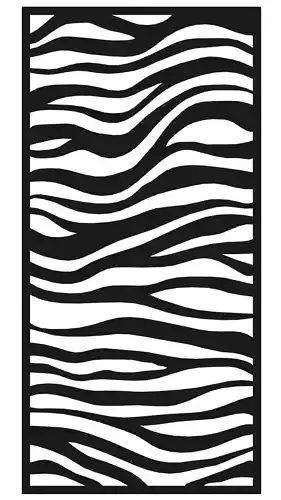 CNC Laser cut pattern Backlit Wall hanging 3D print model