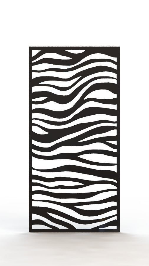 CNC Laser cut pattern Backlit Wall hanging 3D print model_1