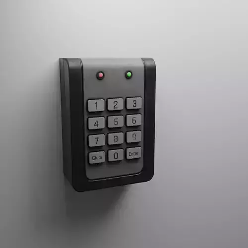 Security Panel - Model 3D Low Poly