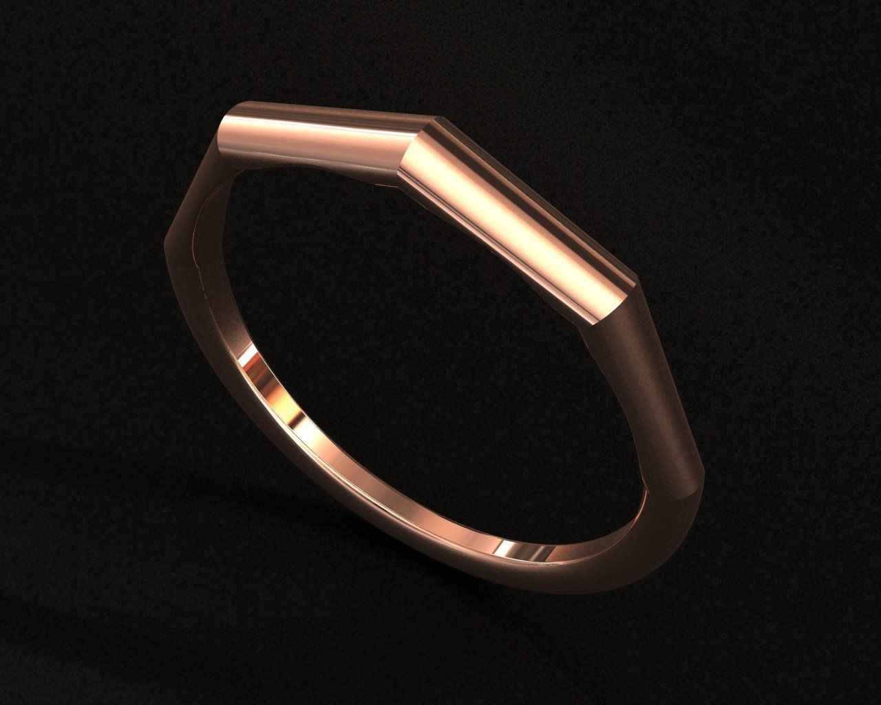 Jewelry Ring 3D print model 3D print model_2