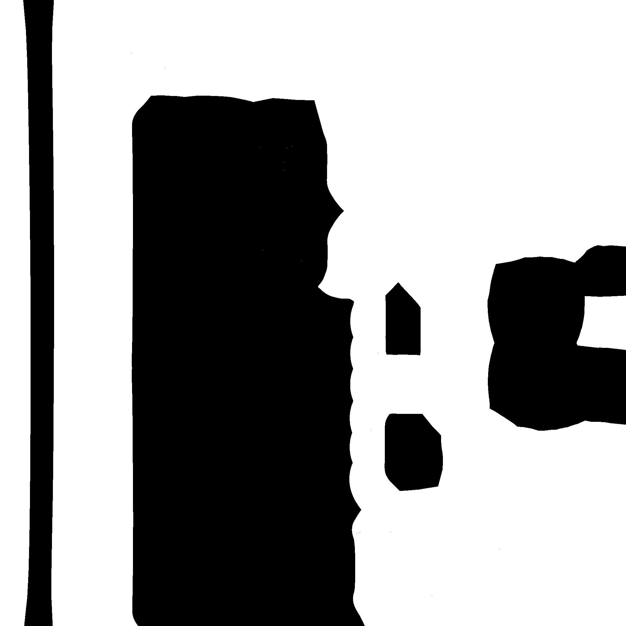 Choker Collar B07 Gold - Character Design Punk Gothic Low-poly 3D model_16