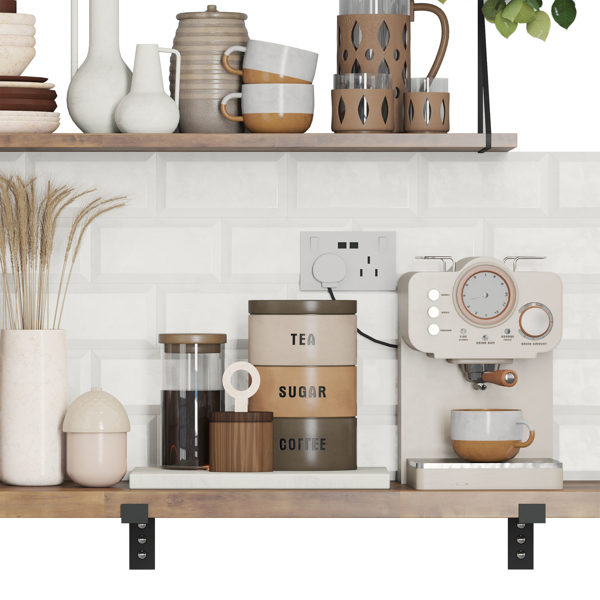 Decorative Set VOL 002 3D model_4