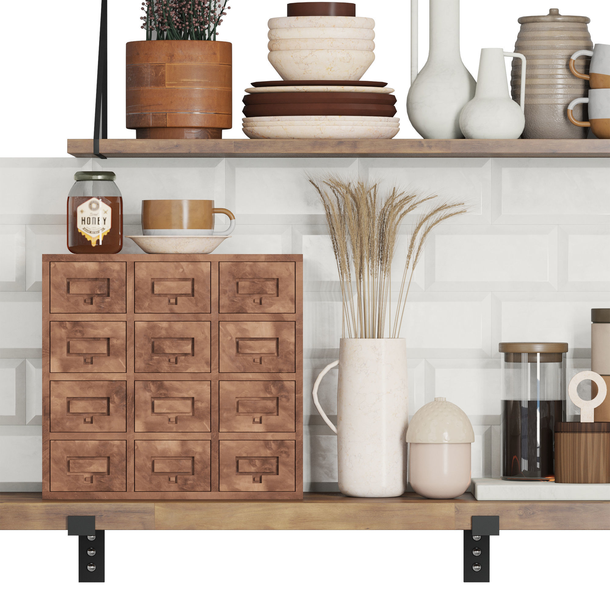 Decorative Set VOL 002 3D model_3