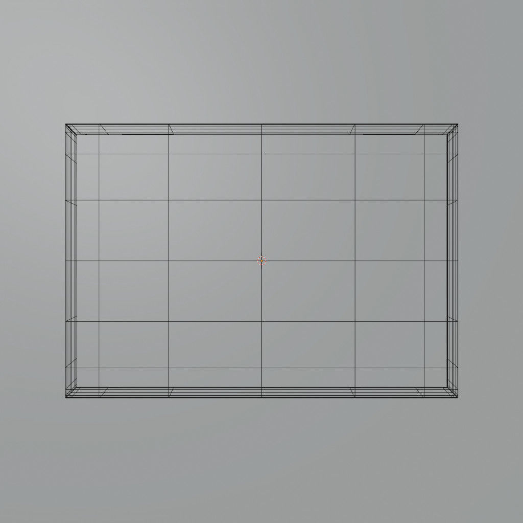 Da vinci Giant Crossbow Wall Picture 3D model_1