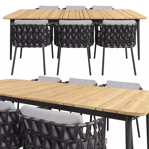 Leo Dinner Set 3D model