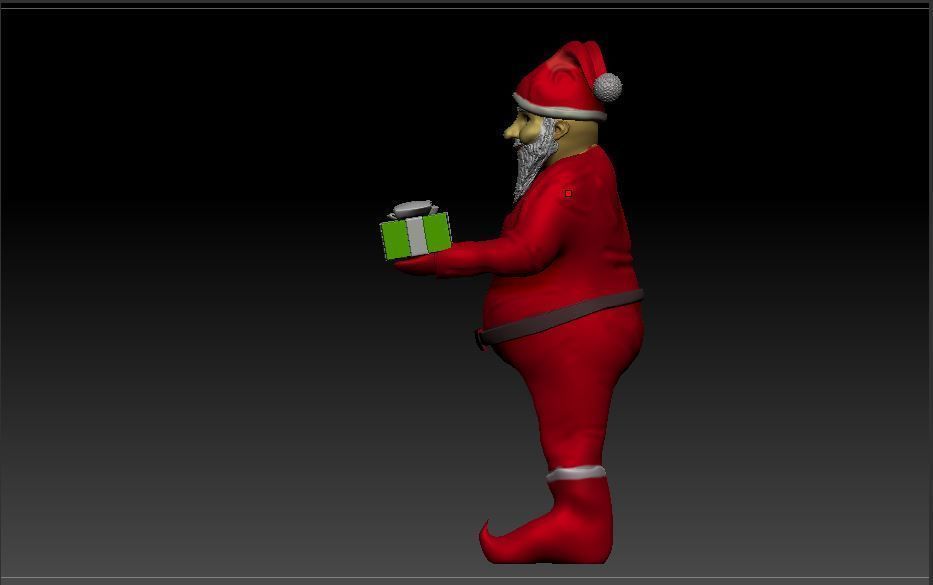 Santa Claus 3D print model_5
