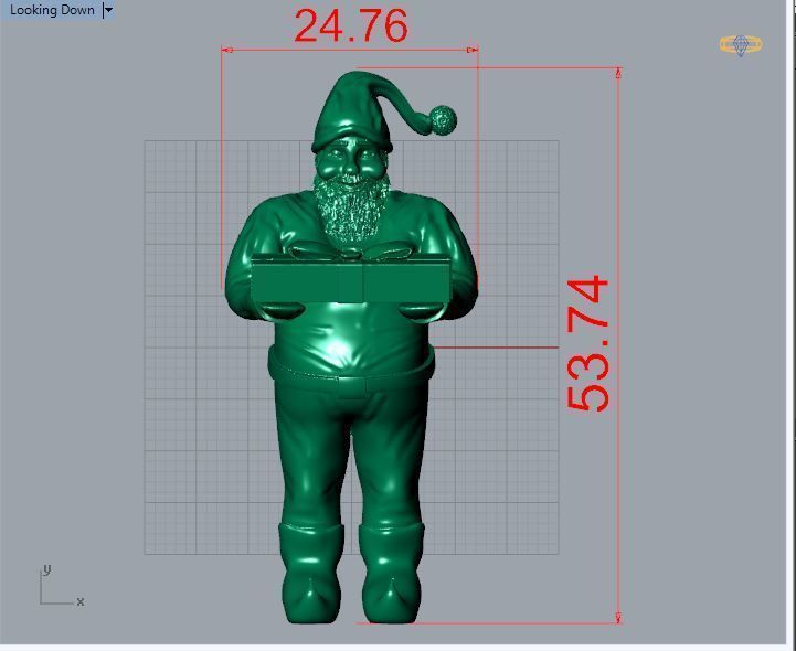 Santa Claus 3D print model_3