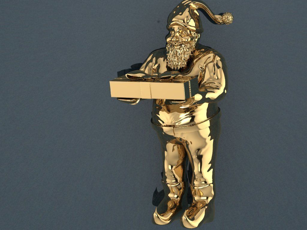 Santa Claus 3D print model_2