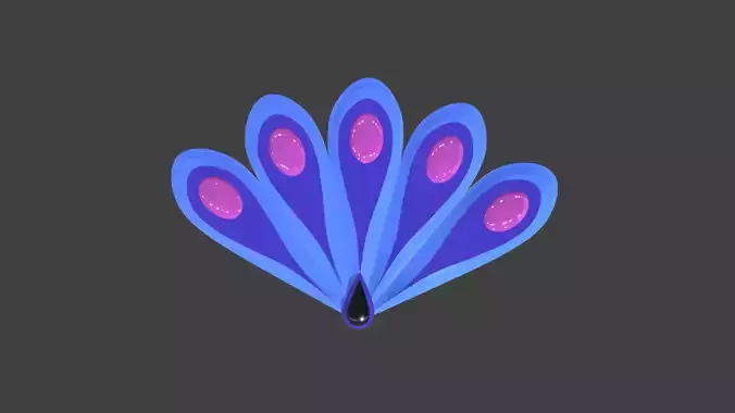 Miraculous Ladybug - Peacock Brooch