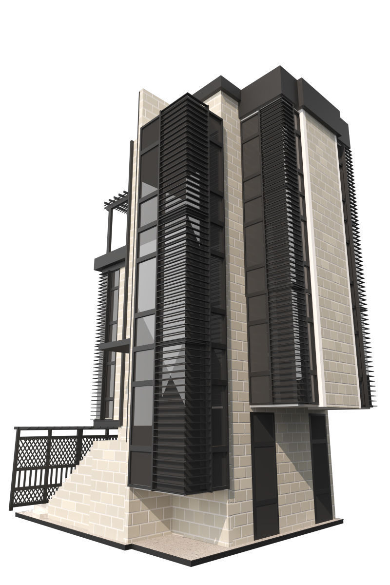 Modern Build 3D model_5