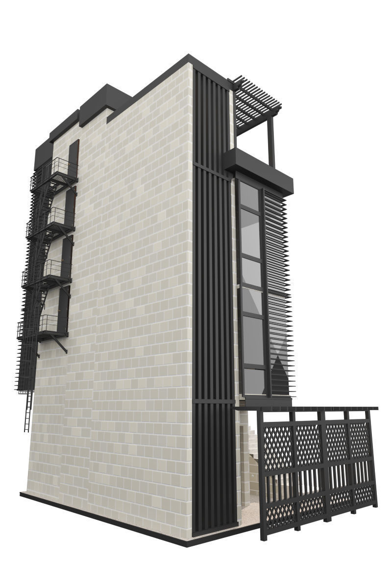 Modern Build 3D model_2