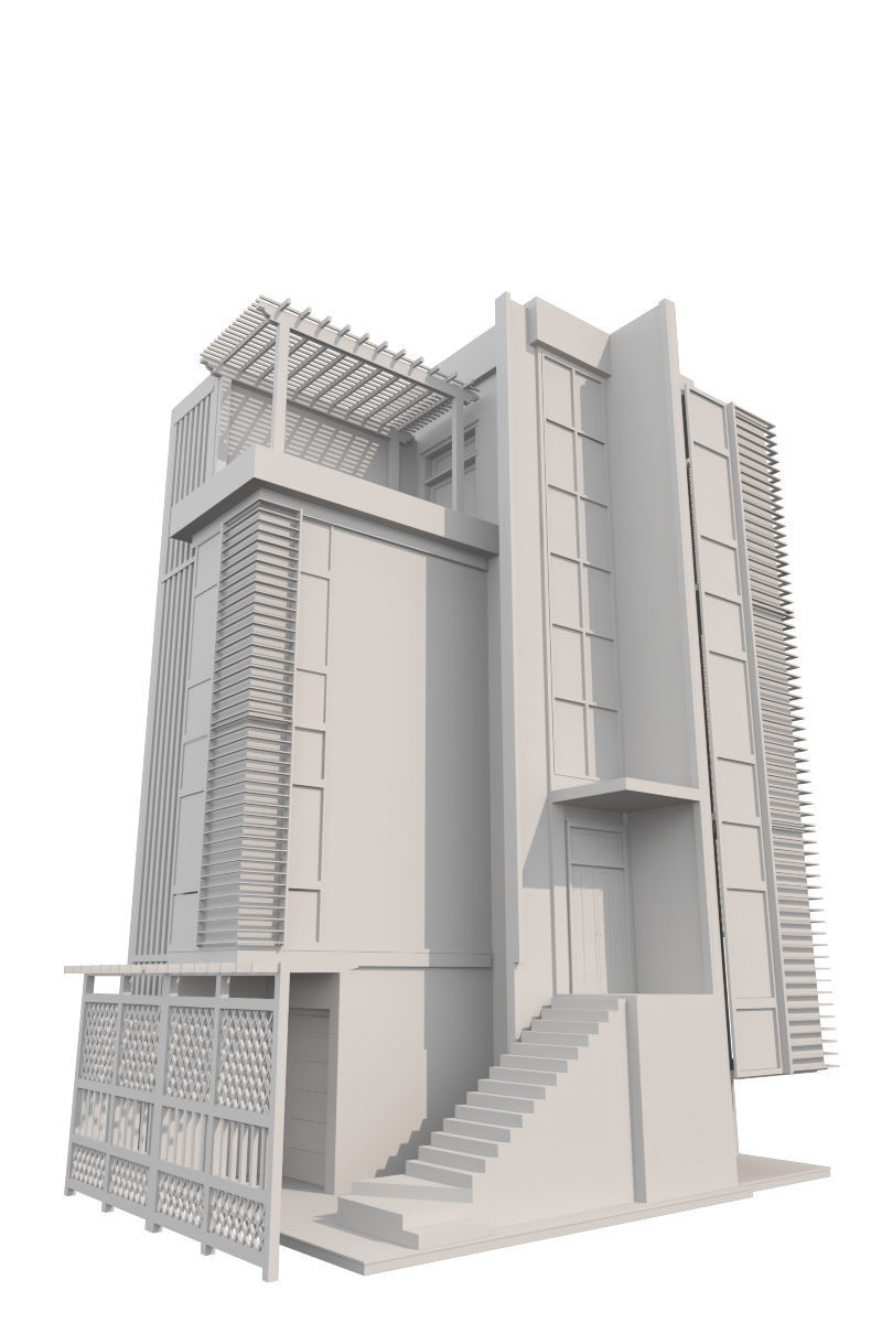 Modern Build 3D model_8