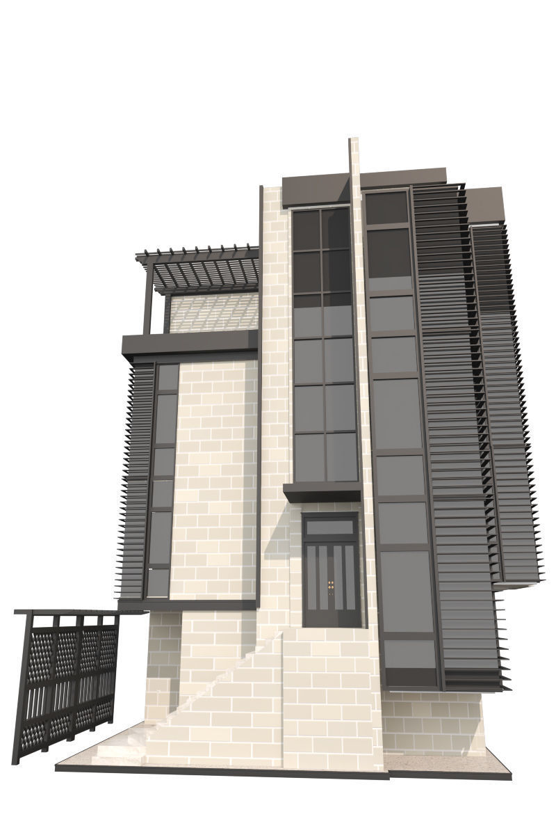 Modern Build 3D model_6