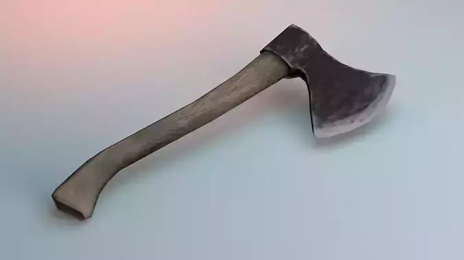 Axe Wooden Model