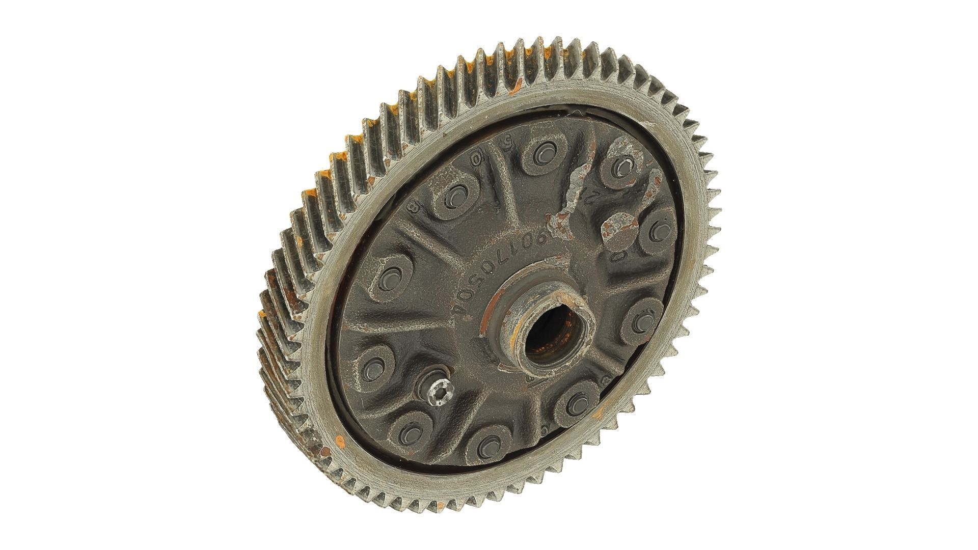 Roller Bearing and Gear Raw Scanned 3D model_4