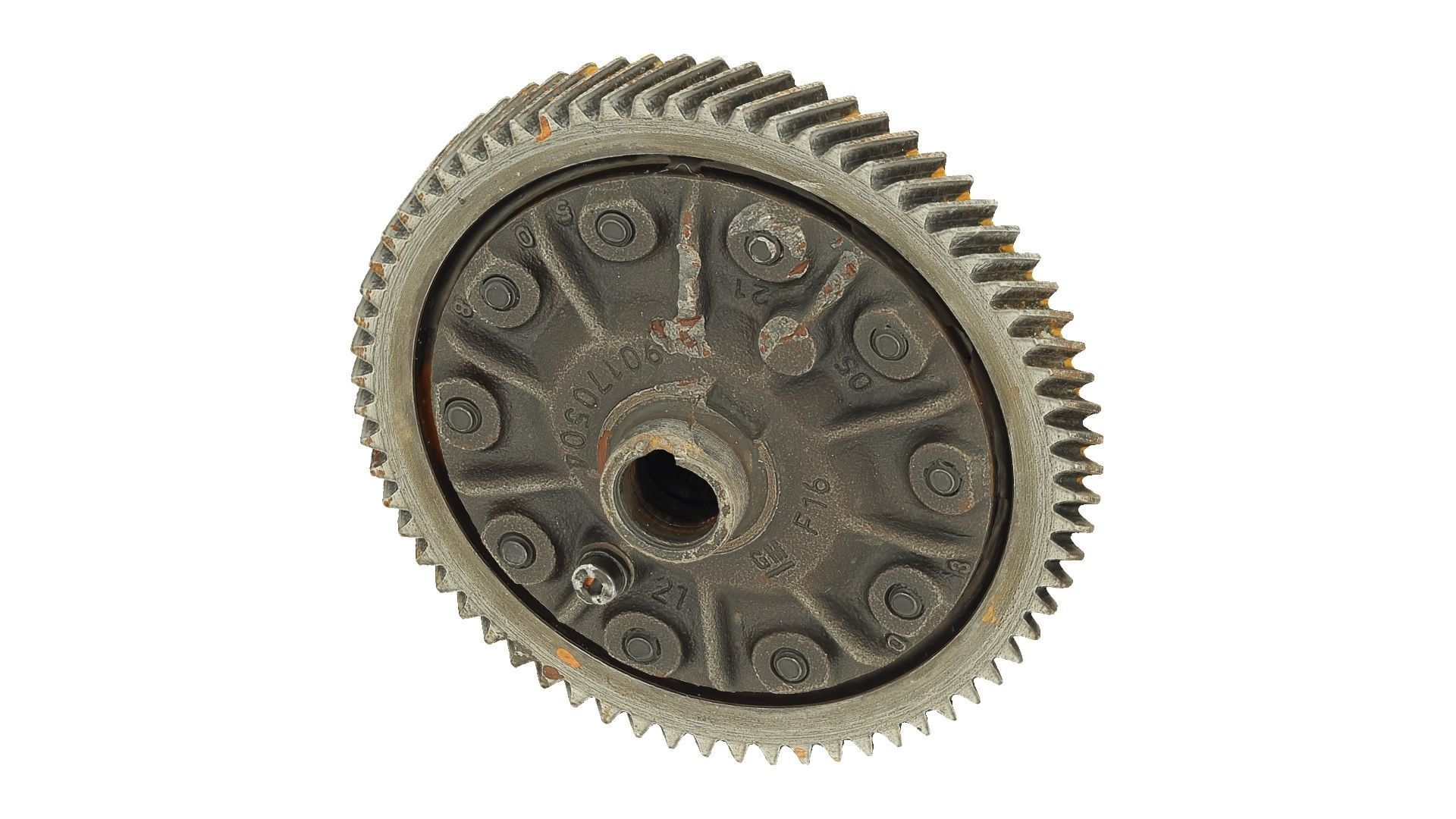 Roller Bearing and Gear Raw Scanned 3D model_3